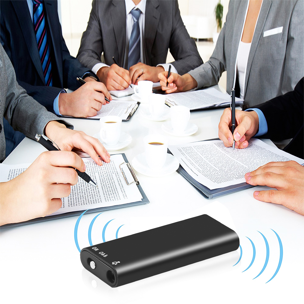 Reproductor Mp3 3 3 en 1, minigrabadora de Voz Digital , 32GB, 16GB y 8GB, 192Kbps, WAV