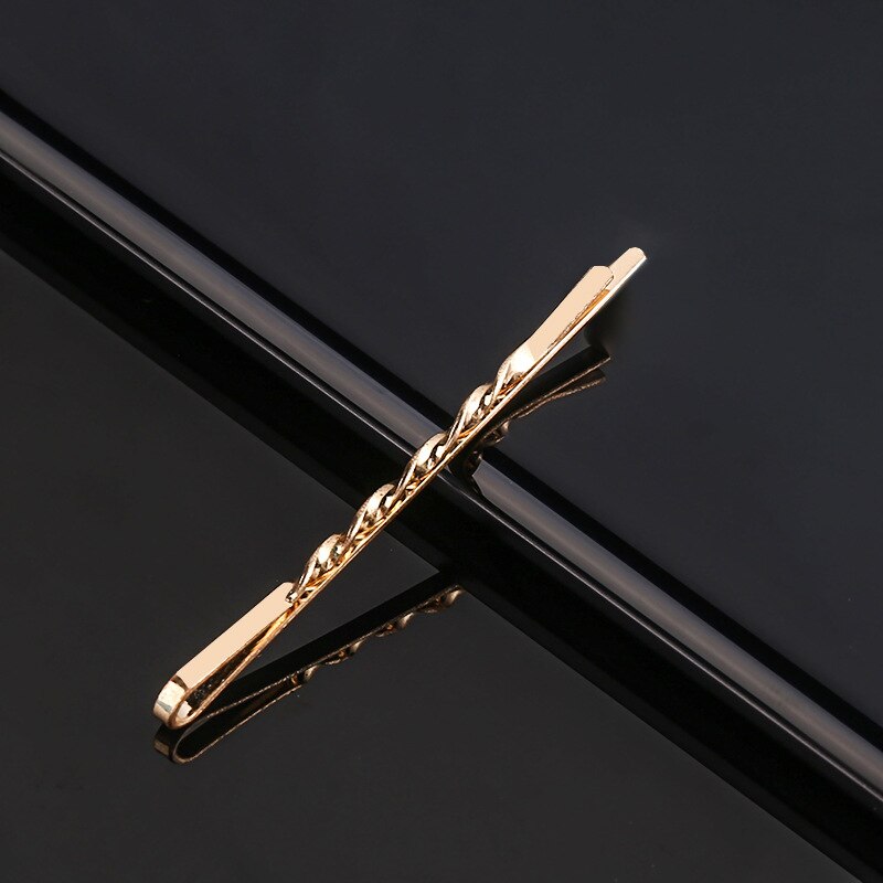 1Set Vrouw Parel Haarspelden Legering Haarspeldjes Geometrische Goud Haar Clip Zoete Hoofddeksels Haarspeldjes Hoofdband Haar Accessoires: c12
