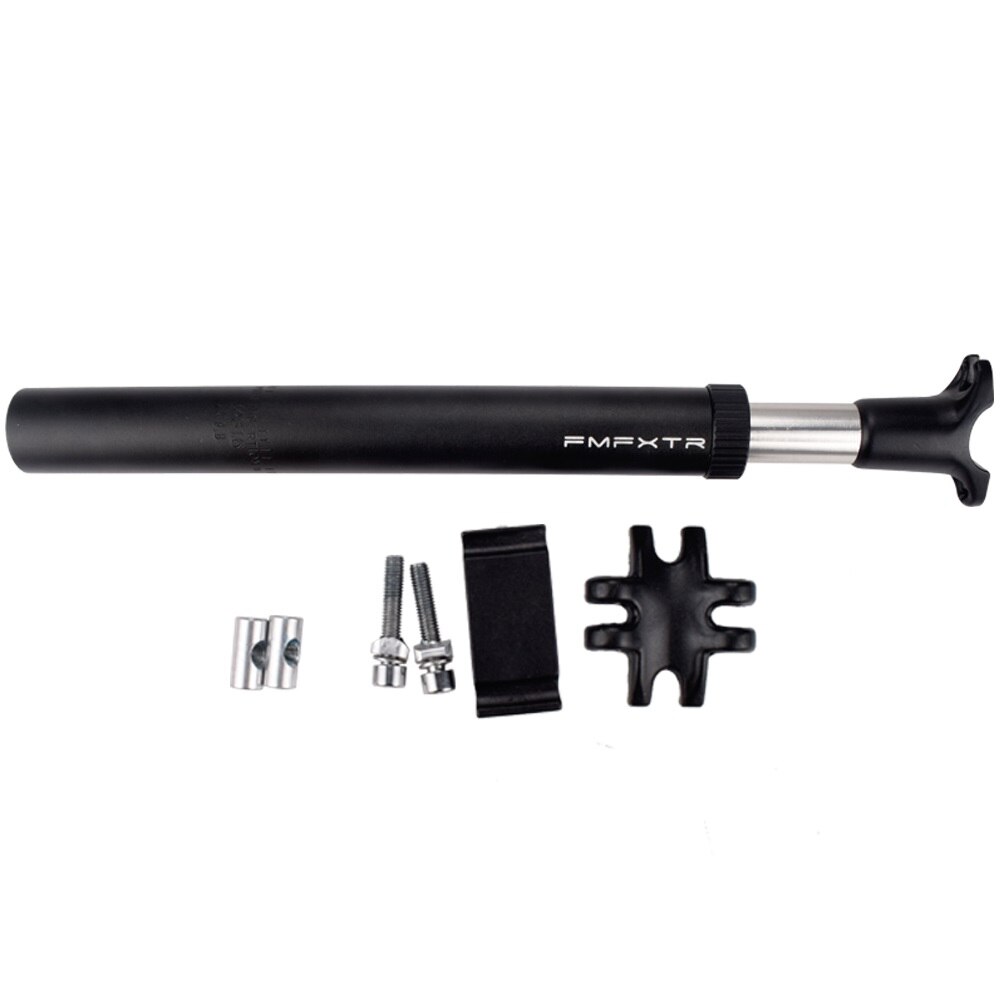 Bicycle Suspension Seatpost Shock Absorber Damping MTB Mountain Bike Seat post Bicycle Seat Tube 27.2/28.6/31.6/33.9mmx350mm