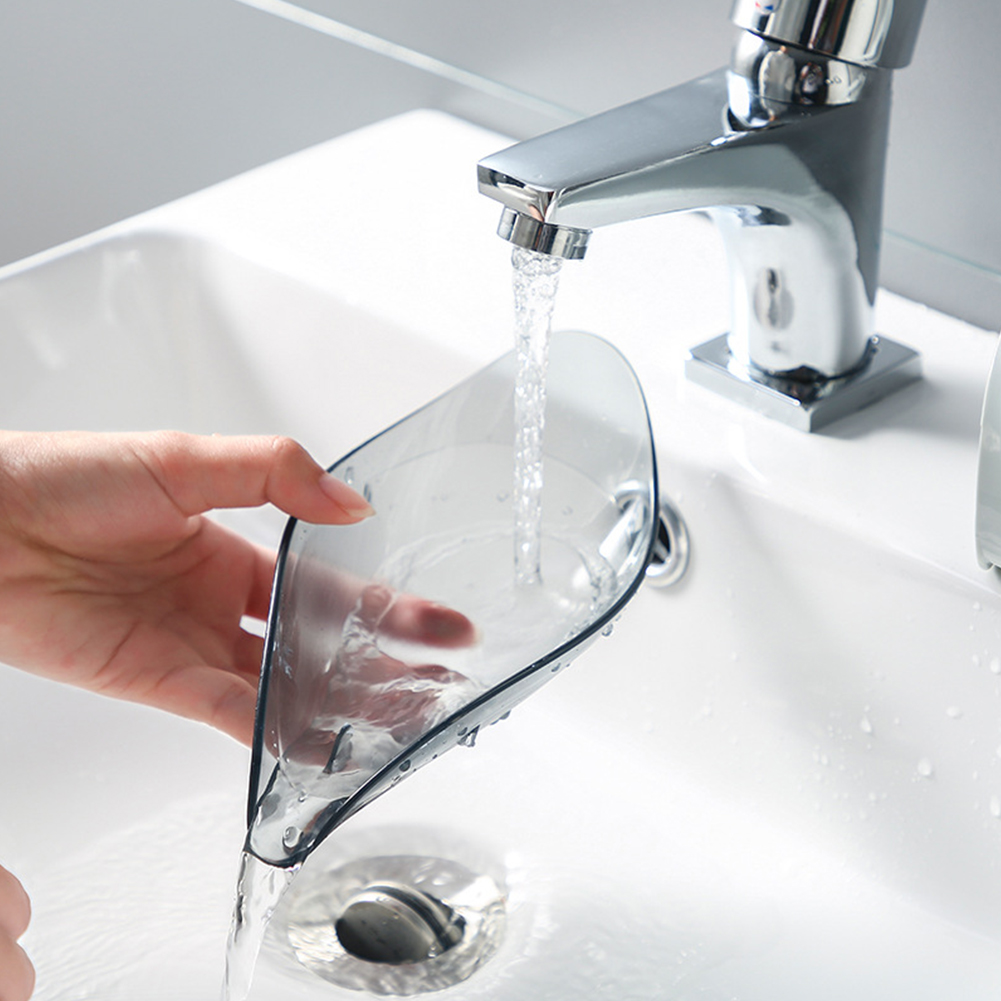 Jabonera con forma de hoja con ventosa, jabonera sin perforaciones para ducha de baño con drenaje, soporte portátil para jabón de lavandería, bandeja para lavabo