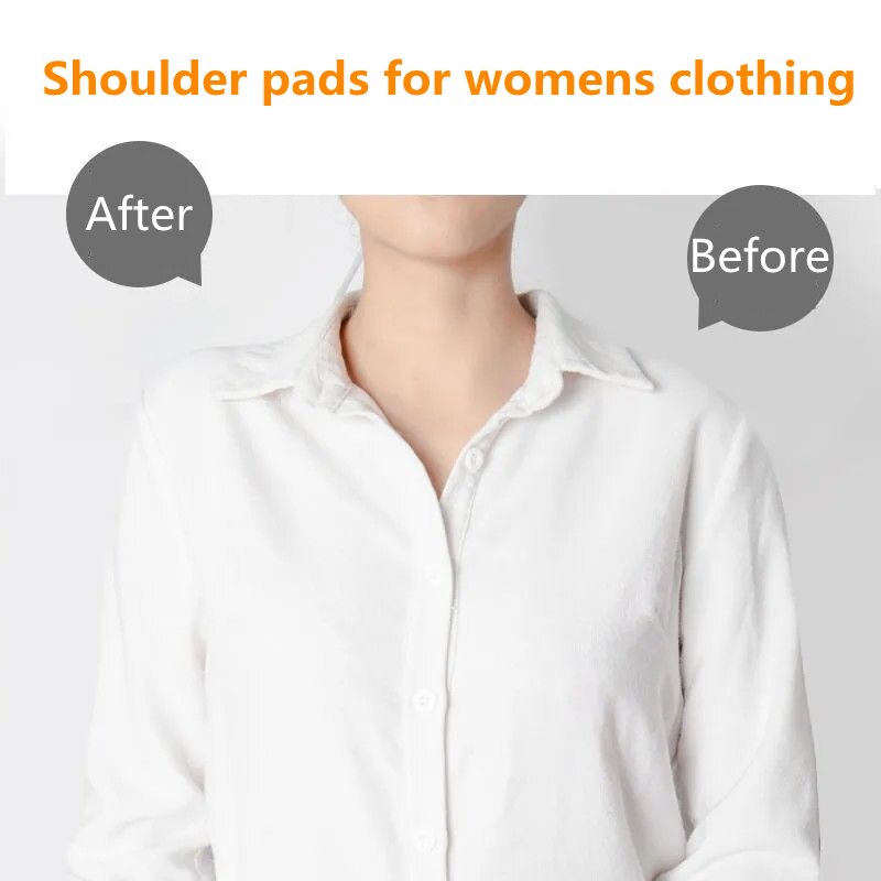 1 Paar Herbruikbare Schoudervullingen Voor Womens Kleding Siliconen Anti-Slip Push-Up Natuurlijk Zachte Onzichtbare Verborgen Geen lijm Kussens