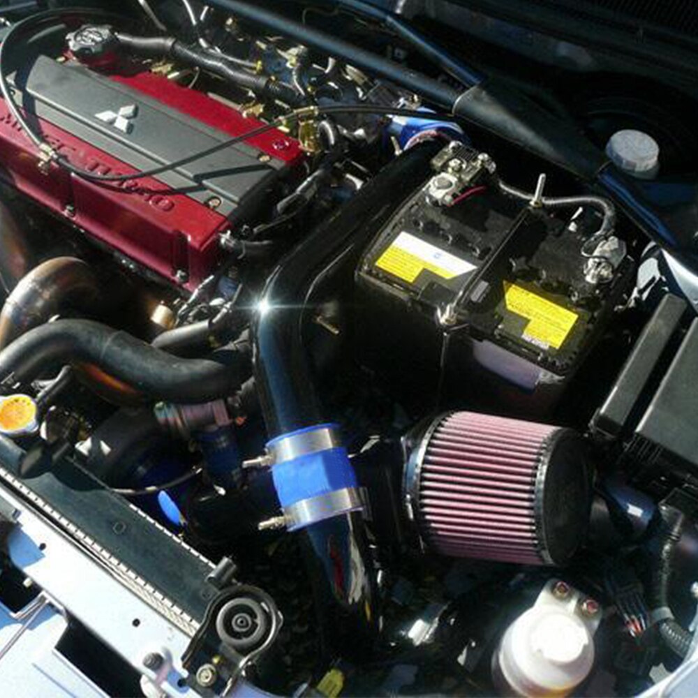 LZONE - Auto Air filter height 85MM, Neck ID:35mm Car Cone Cold Air Intake Filter Turbo Vent Crankcase Breather JR-AIT22