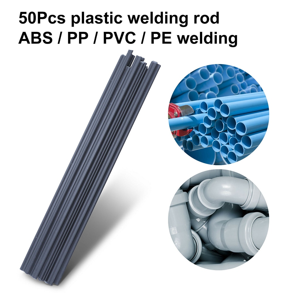 50pcs Car Bumper Plastic Welding Rod Multipurpose Accessories Tasteless Practical Easy Apply DIY 7.9inch Soldering Sticks