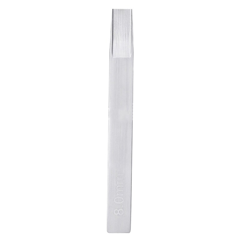 Original Woven style Leather Craft Tools Weaving Slot Punch Tool Belt Woven Pattern Tool Leather Cutter Tools: 8MM