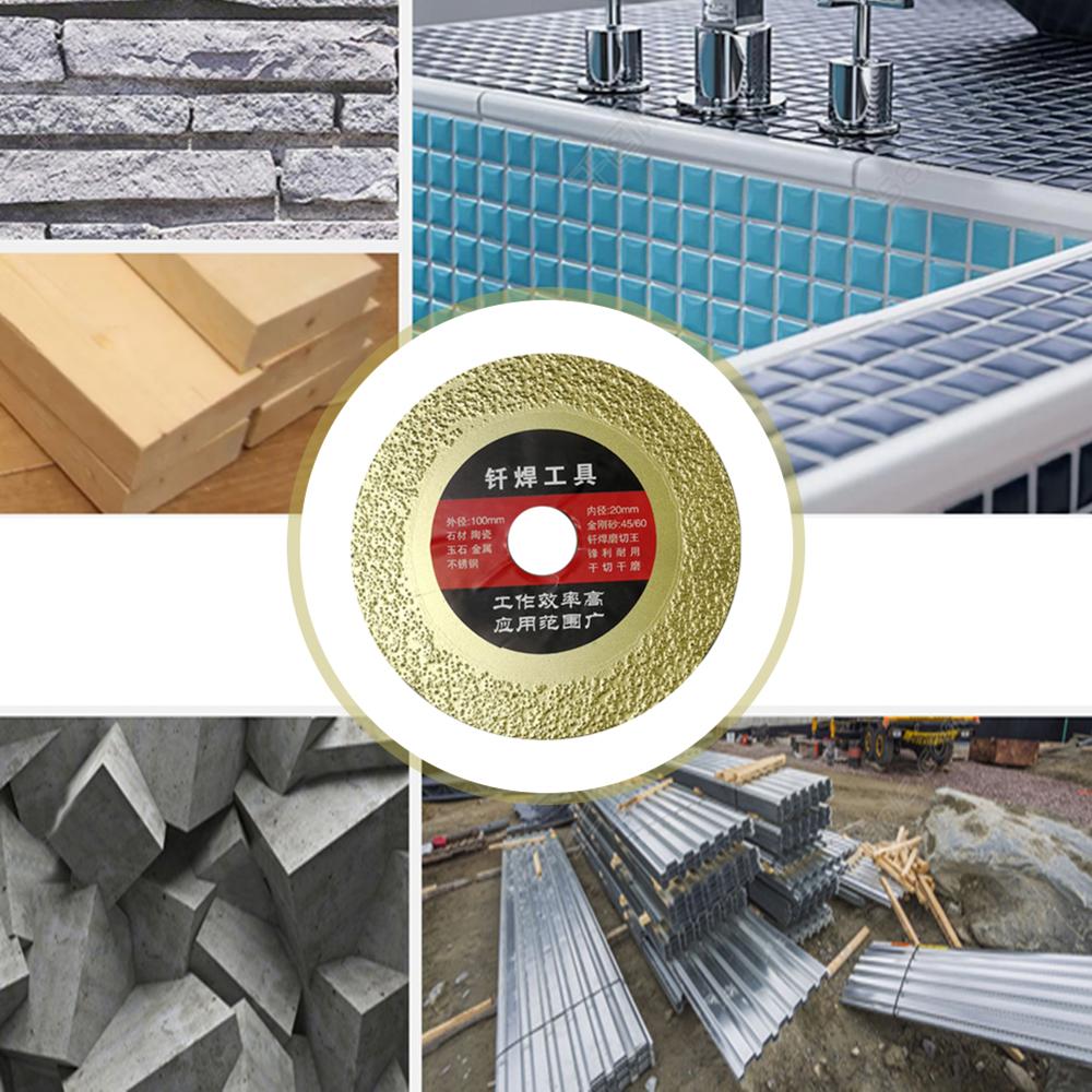 Durable Rotary Circular Diamond Saw Blade Multi-purpose Dry Cutting Wheel Disc for Ceramic Stone Granite Marble Tile Sharp Tool