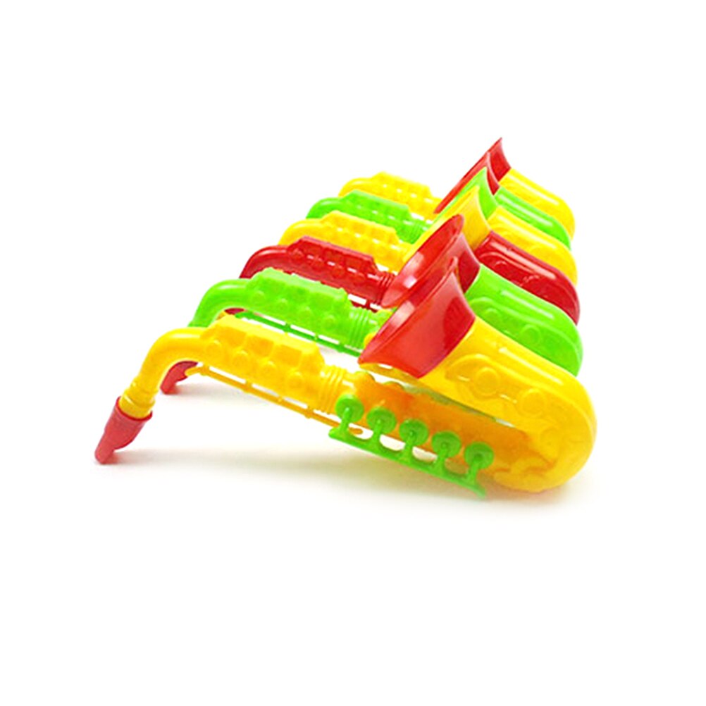 Plastic Muzikale Saxofoon Instrument Plastic Baby Kids Muziekinstrument Vroege Onderwijs Speelgoed 21Cm