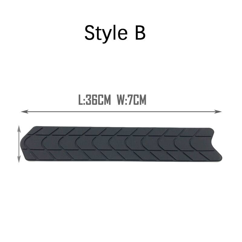 3D MTB/Road Bicycle Stickers Paster Frame Scratch-Resistant Protector Bike Removeable Stickers Anti-Skid Push Guard Frame Cover: DD-Style B