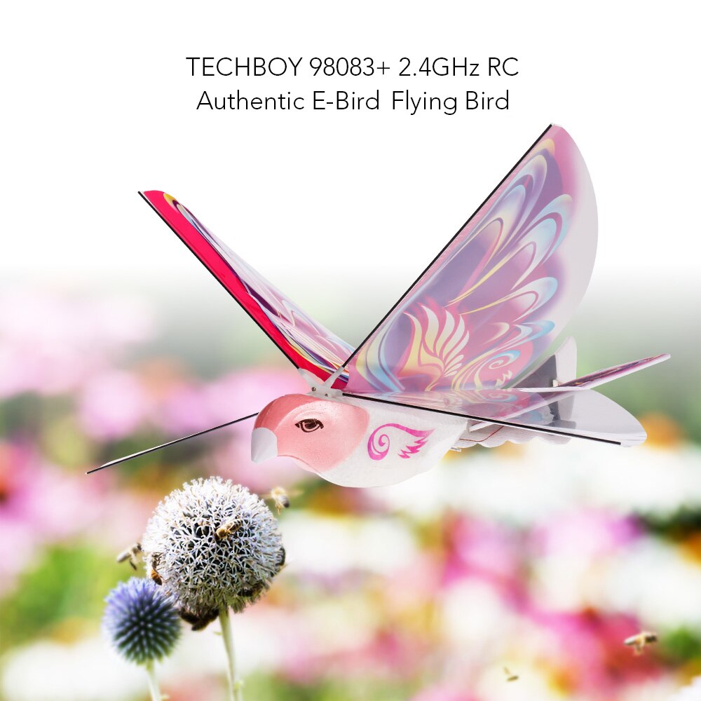 TECHBOY 98083+ 2.4GHz Remote Control Authentic E-Bird Butterfly Flying Bird RC Toys