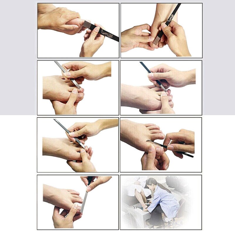 3 stk/sæt tå pedicure kniv værktøj skæreværktøj til manicure neglebånd værktøj død hud majsfjernere negle fodpleje kit tilbehør