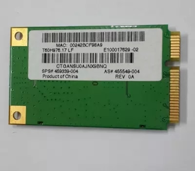 SSEA Network Card for Atheros Ar5007eg Ar5bxb63 AR2425 Mini Pci-e 54Mbps Wireless Card for HP 459339-004 455549-004