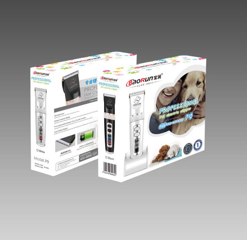 BaoRun P9 Pet Clipper Dog Hair Trimmer Grooming Pets Animal Cat Shaver Electric Scissors Mower Haircut Machine