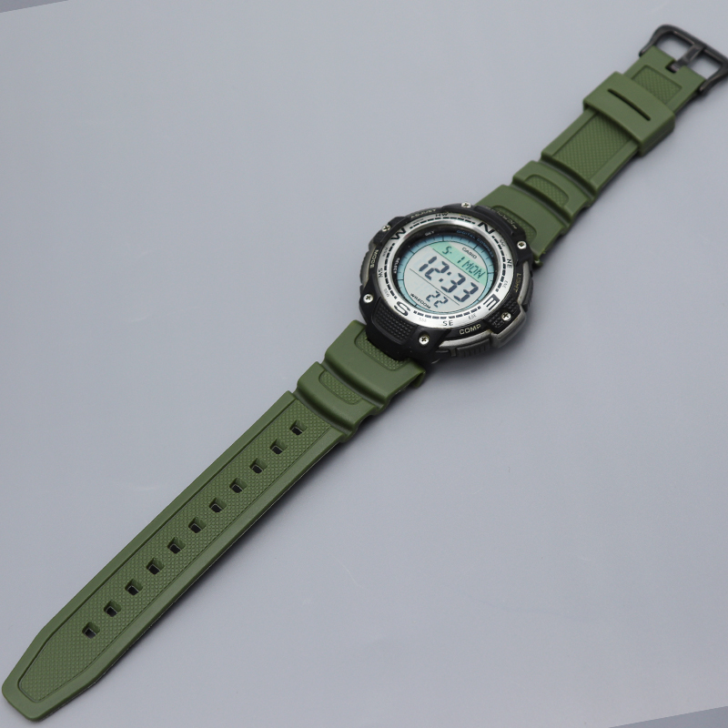 Für Casio SGW100 Harz Armbinde Geeignet SGW-100 Männer Gummi Wasserdichte Sport Gurt Ersatz Armbinde Uhr Zubehör