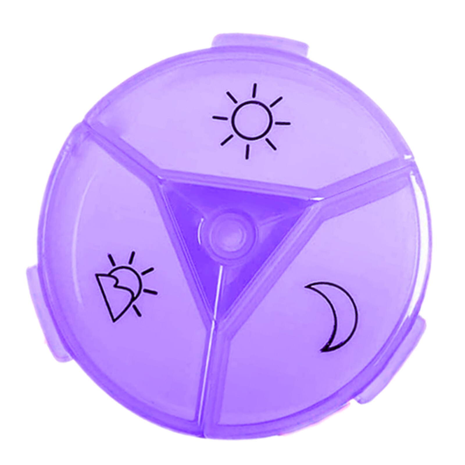 Pill Box Tablet Organizer Dispenser Vitamin Medication Container Empty Weekly Pill Box Holder Storage