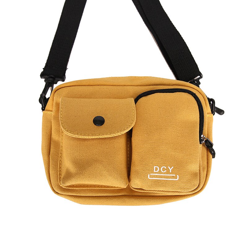 Simple classique toile sacs pour femmes nouveauté femmes moraillon couleur unie de base femme lettres sacoche à fermeture éclair
