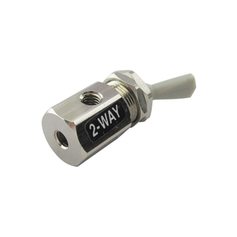3 Pcs 2-Weg Momentary Toggle Valve