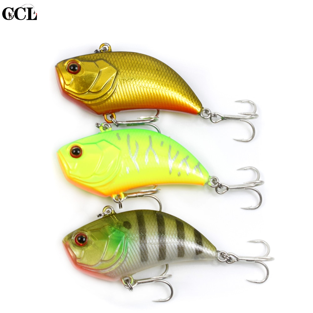Ccltba 5cm 14.6g mini huuleton crankbait uppoava kalastusvib viehe abs kova muovi vibe kalastusuistimet