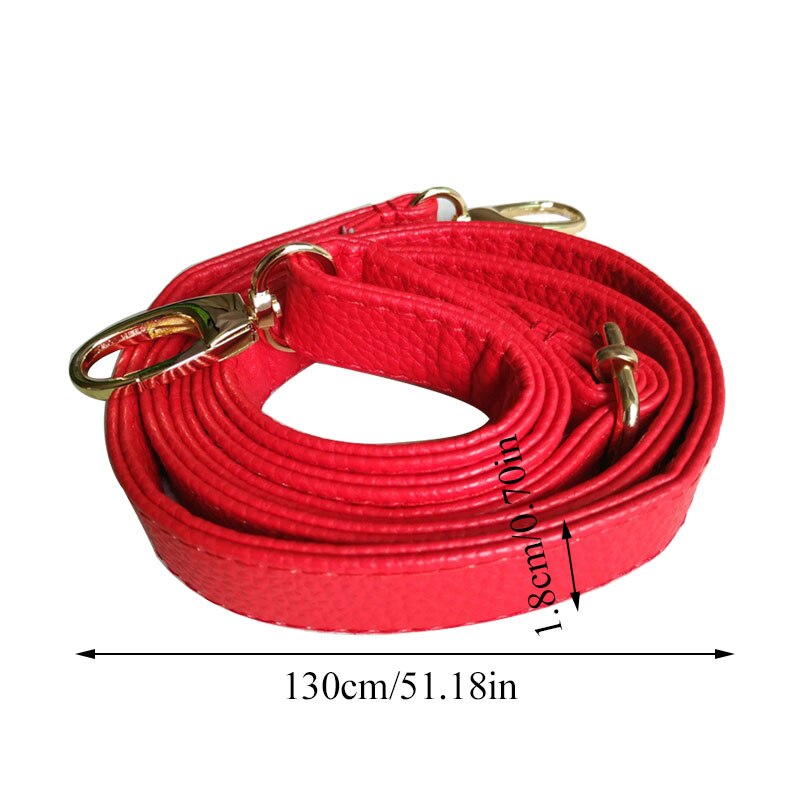 Nowa torebka ze skóry PU paski pasek DIY torebka uchwyt na pasek do torby na ramię 130cm długie O uchwyty torby akcesoria do toreb hurtowych