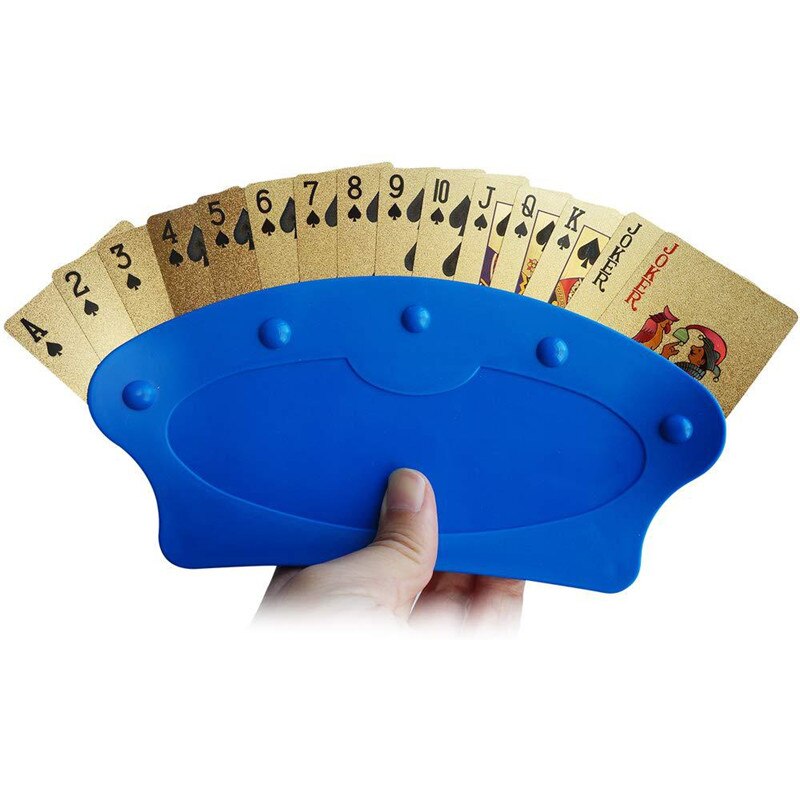 Spillkortsholdere poker stativ lat lat poker basespill organiserer hender for enkel lek jul bursdagsfest leker