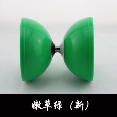 10 Colors One Excellent Bearing Kongzhu 128mm(D) 140mm(H) 240g Set Packing Diabolo/Sticks/Strings/Bag: Green