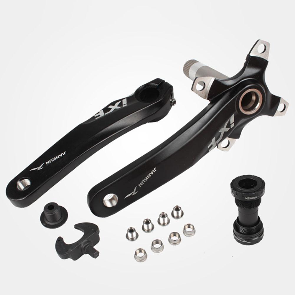 170mm bicicleta manivela IXF Izquierda/biela derecha + Fondo soportes de platos y bielas de aleación de aluminio de cigüeñal de bicicleta de montaña conjunto de piezas de ciclismo