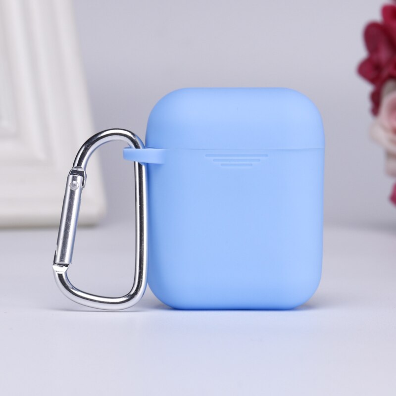 Étui i12 TWS en silicone pour écouteurs Bluetooth sans fil, pare-chocs i9s i10 i9 i11 i14 i15 TWS i12TWS i 12 étuis de protection pour écouteurs: Blue