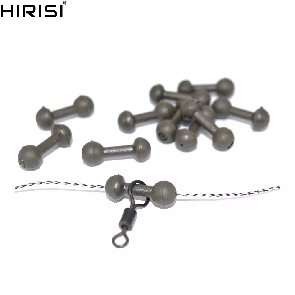 25 Carp Fishing Chod Rig Beads Helicopter Rigs For Carp Fishing Terminal Tackles Swivel Accessories AH045