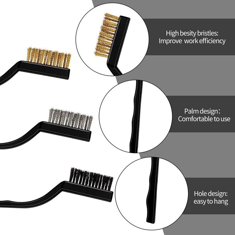 13 Pcs Auto Detaillering Borstel Set, Auto Cleaning Kit Voor Wielen, Motor, Console Dashboard, air Vent, Leer Detail Borstels