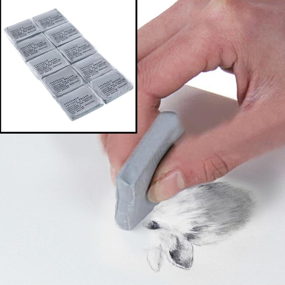 Milieu Set Van 12 Schets Pro Tekening Potloden Bereik Houtskool Schetsen Potlood Zwarte Matte Potlood