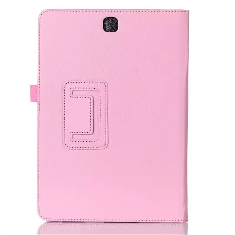 Hoesje voor samsung galaxy tab  s2 9.7 sm t810 t813 t819 t815 tablethoesje, slimme standaard houder, cover voor tab  s2 8.0 sm-t710 sm-t715: Roze / Tabblad  s2 9.7 t810