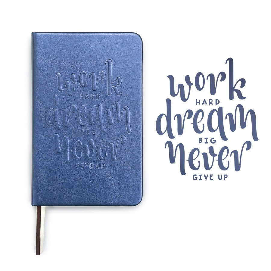 Pocket Notebook A6 To Do List planners Hardcover Journal UNDATED Diary Stationery Office Supplies , 192 Pages 5.7 x 3.7 in: Navy Blue (Work)