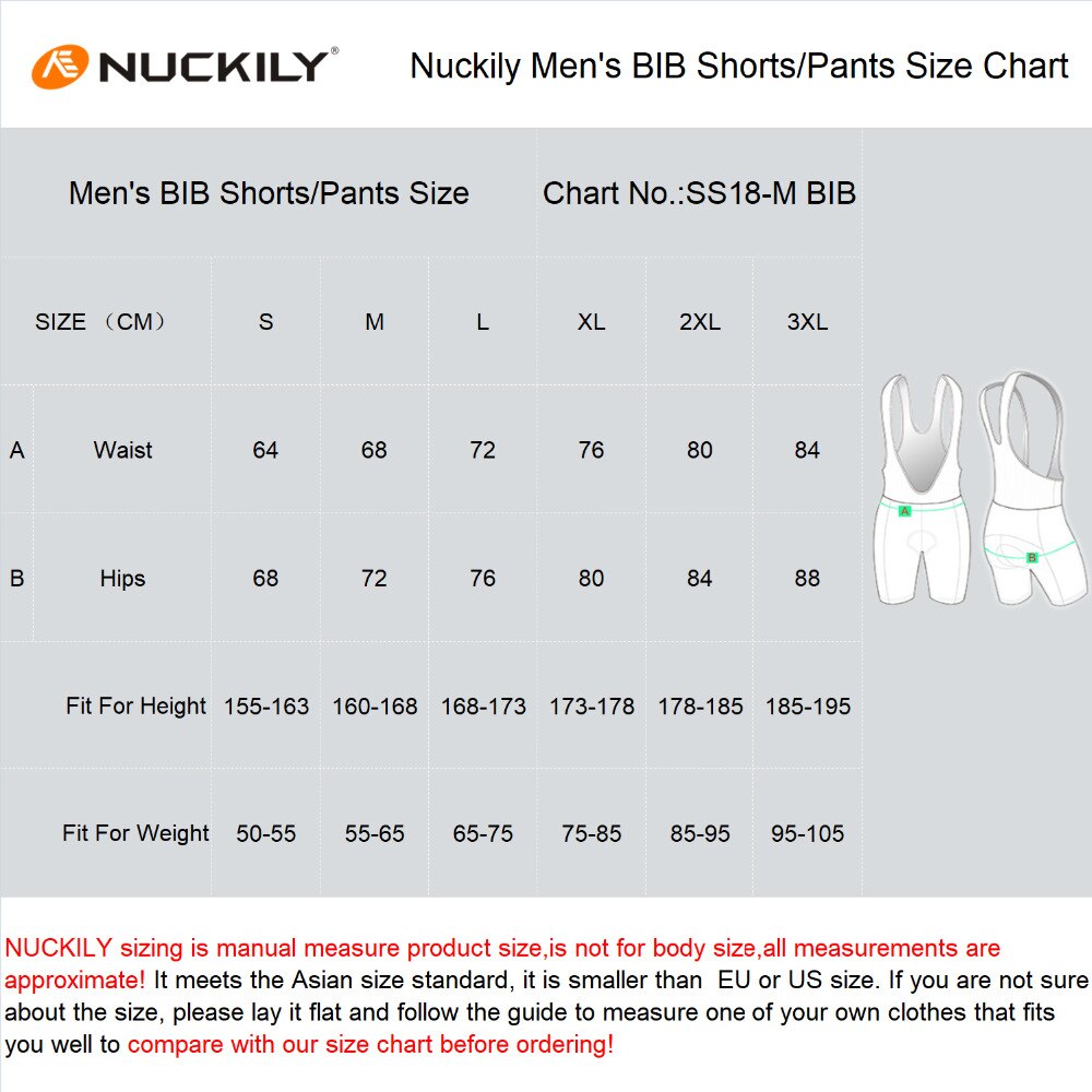 NUCKILY Men's Cycling Bibs Shorts Mountain Bike Breathable Men's 3D Gel Padded Tights Triathlon MTB Bicycle Shorts Under Wear