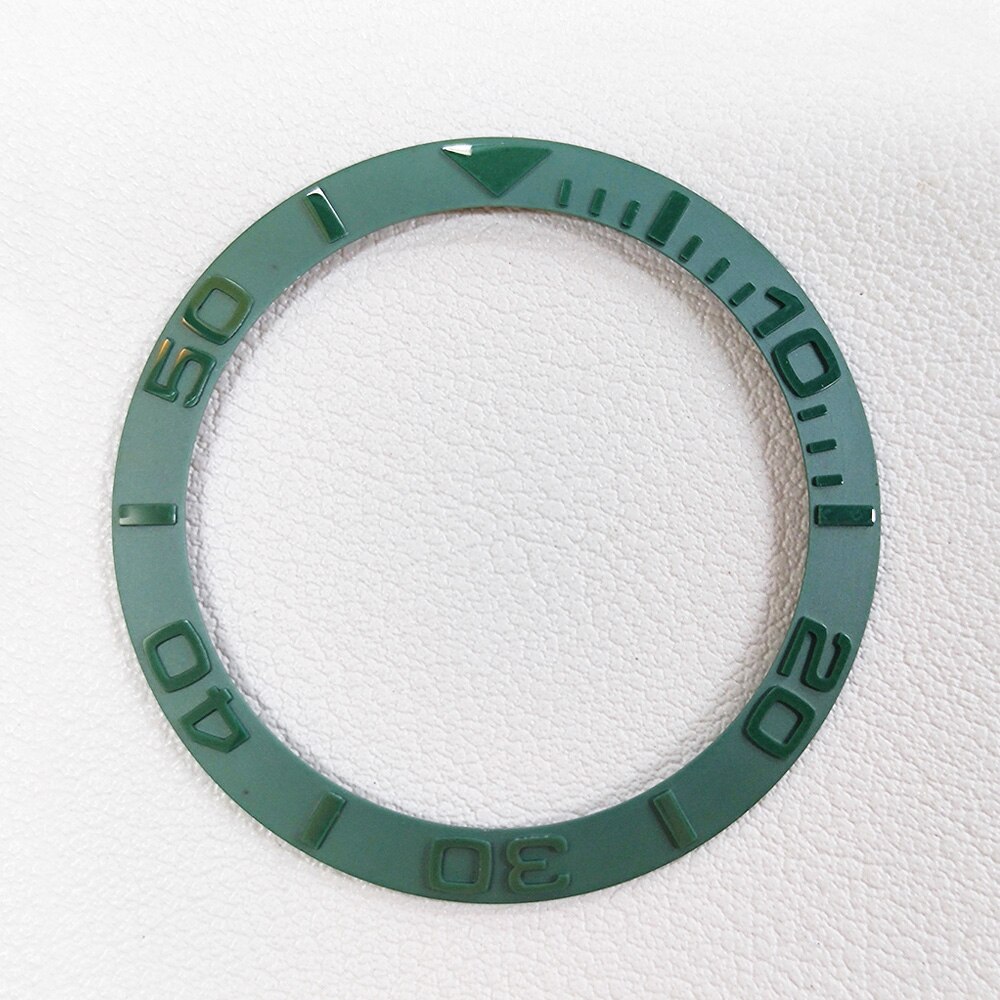 38mm Mens yacht Watches Replace Accessories Watch Face Ceramic Bezel Insert For 40mm rol watch case 38mm bezel: NO7