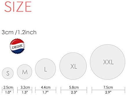 Zuid-korea kaart liefde reizen ronde spelden badge knop kleding decoratie 5 stuks