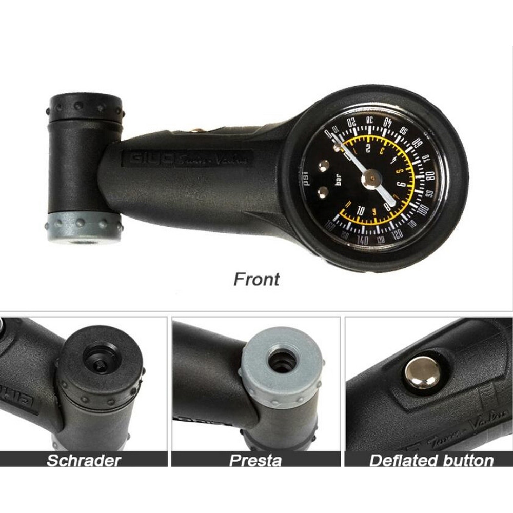 160 psi cykeldäck tryckmätare ventil tryckmätare vägcykeltillbehör