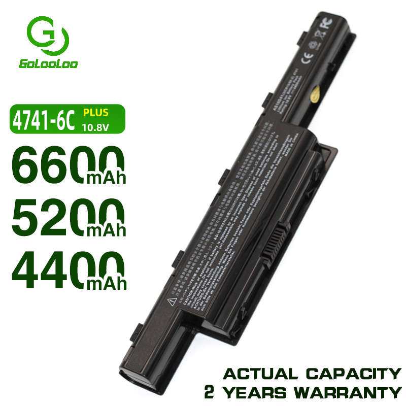 Golooloo 6 Cellen Laptop Batterij Voor Acer Aspire E1 E1-421 E1-431 E1-471 E1-531 E1-571 Serie V3 V3-471G V3-551G V3-571G V3-771G