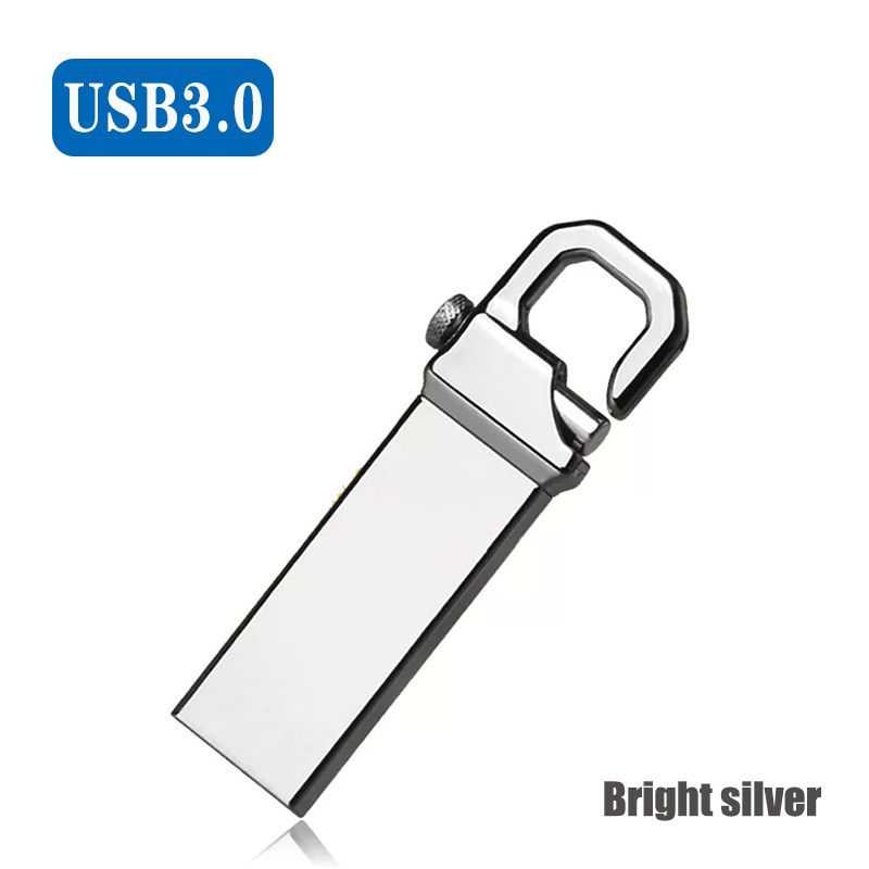 usb 3.0 metal pen drive 8gb 16gb 32gb 64gb usb flash drive flash usb stick disk on key 2.0 memory stick usb 64gb: 8GB / USB3.0 Bright silver