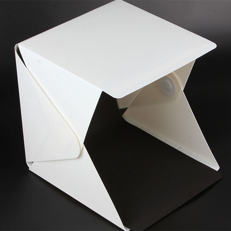 Mini caja de estudio fotográfico con luz Led de 30cm para fotografía, luz LED para sala, tienda de campaña, mesa, accesorios para cajas suaves, caja de luz