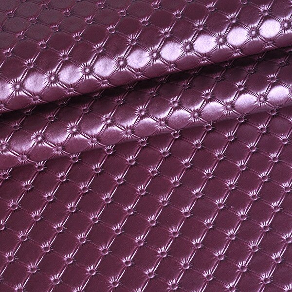 Meetee 50x137cm Faux PU tela de cuero suave 8mm de cuero Artificial grueso para coser sofá bolsa cama coche decoración de cuero Material: purple