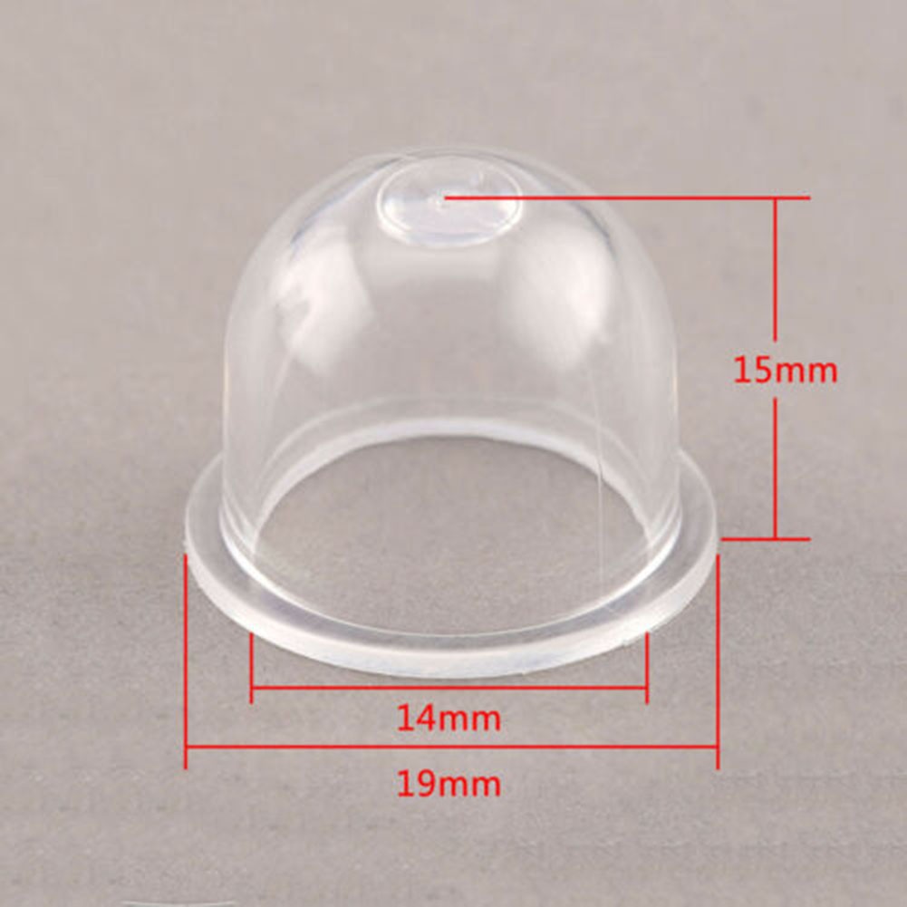 2 Stuks Brandstof Primer Lamp Set 19/22 Mm Carb Primer Lamp Cap Carburateur Onderdelen Voor Kettingzagen Blower trimmer Bosmaaier Vervangen