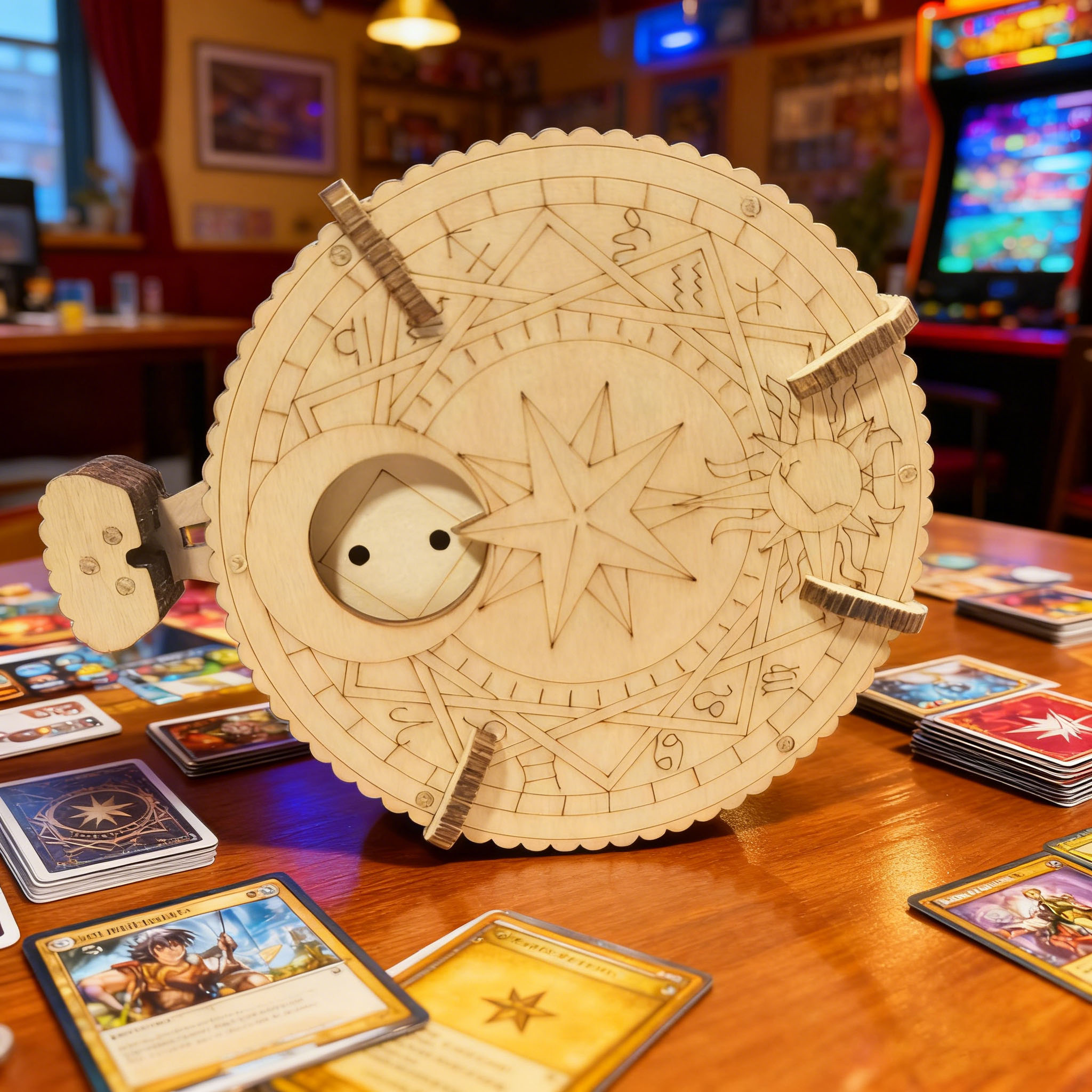 DIY Wooden Dice Model Kit 3D Puzzle Construction Fun Set Wooden Building Blocks The Ideal Birthday