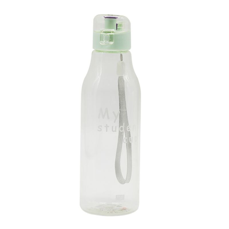 Draagbare Mode Plastic Water Glas Reizen Sport Drinkbeker Slip Vallen Water Drink Fles