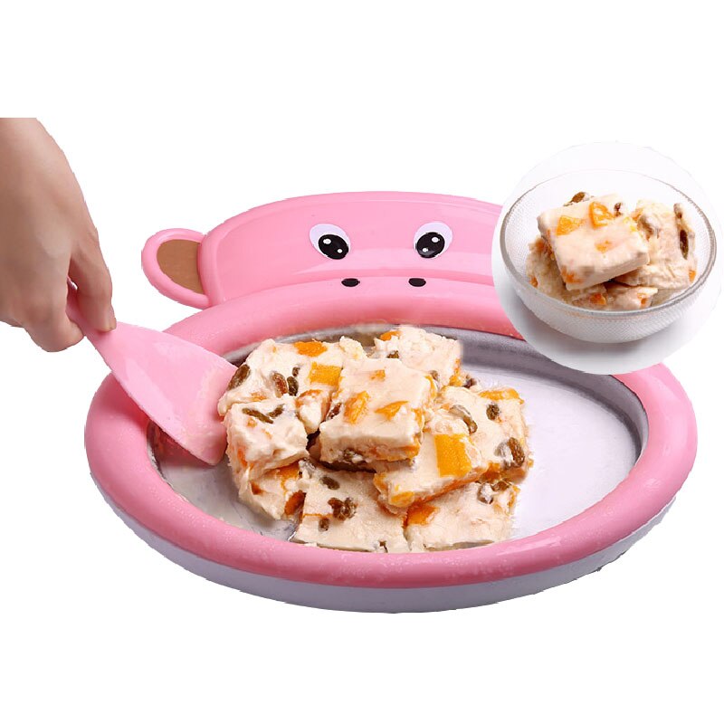 JamieLin Fried ice cubes DIY ice cream maker for children Home Fried yogurt machine