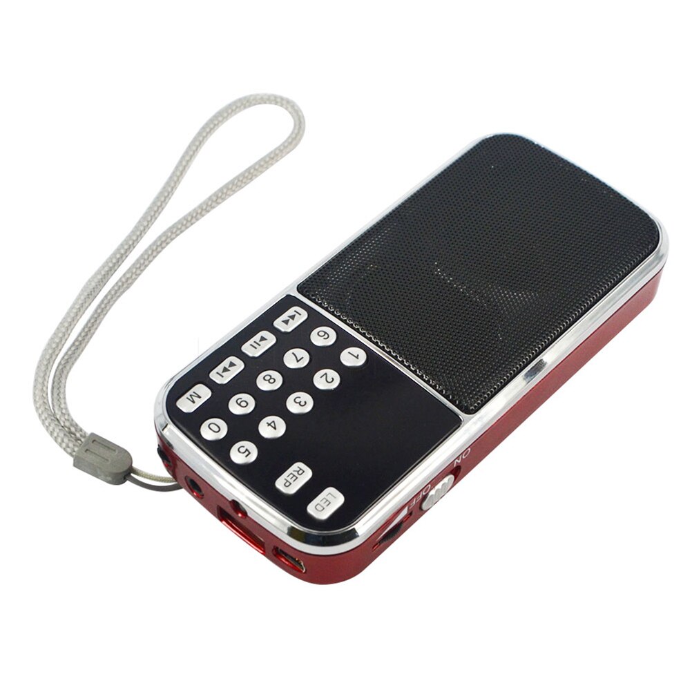 Portable HIFI Mini Multifunctional Digital MP3 Radio Speaker USB TF FM Radio
