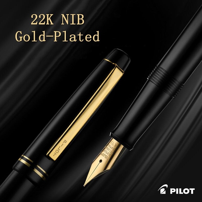 PILOT 78g 78g+ Original Fountain Pen Japan Excellent EF/F/M 22K Gold Nib School Students Practice Writing Ink Pens With Box