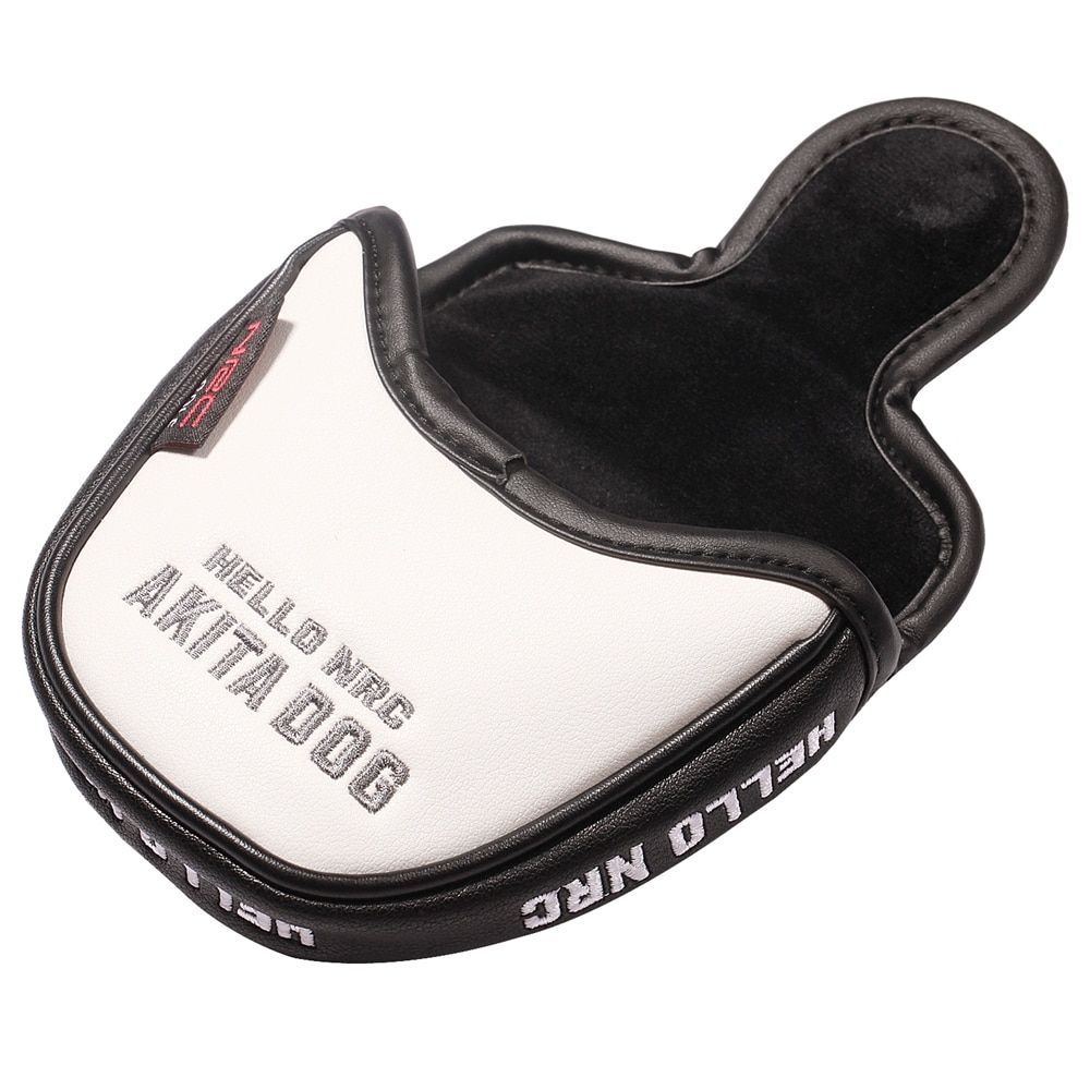 Søt akita hundehammer putter hodedeksel for odyssey ball 2 putter