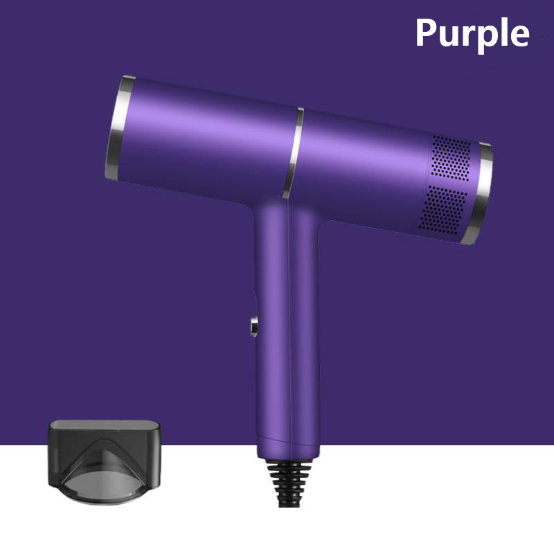 Negative Ionic Hair Dryer High-speed Electricturbine Drier Constant Temperature Quick Drying Hair: Light Grey / UK