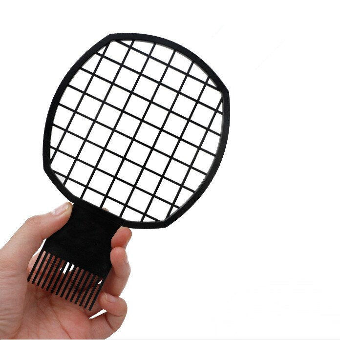 2 In 1 Dirty Braid Comb Afro Twist Hair Comb African Men's Hairdressing Afro Comb Twist Wave Curly Brush Comb: B