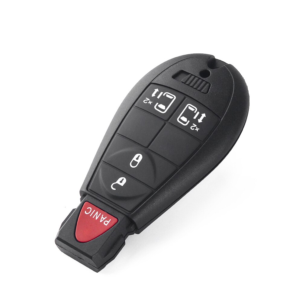 KEYYOU 3/4/5/6/7 Buttons Remote Smart Car Key Shell For Jeep Grand Cherokee Chrysler 300 Town &amp; Country Dodge Challenger Charger