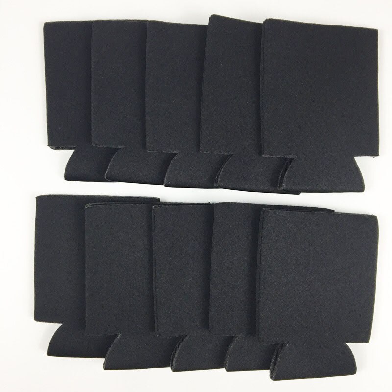10 piezas de neopreno para latas de cerveza, taza de bebida, funda aislante, envoltura,