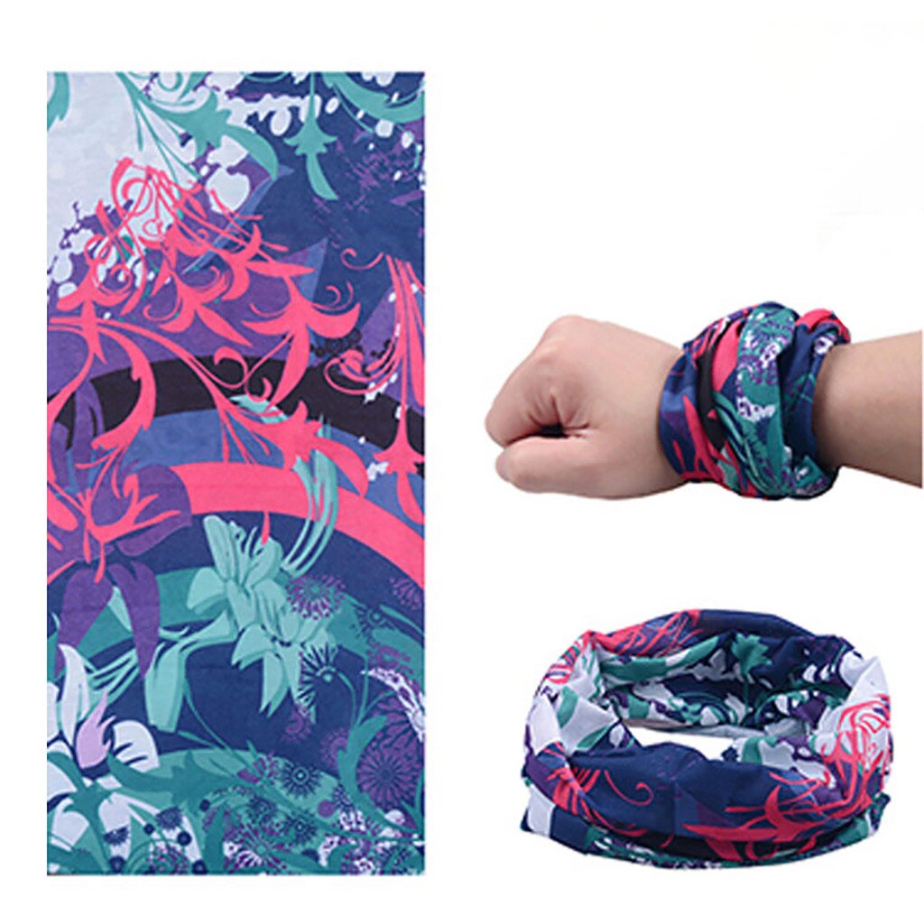 Outdoor Print Seamless Magic Scarf Ear Hook Sports Scarf Neck Tube Face Dust Riding Bandana UV Protection Neck Gaiter Scarf: I